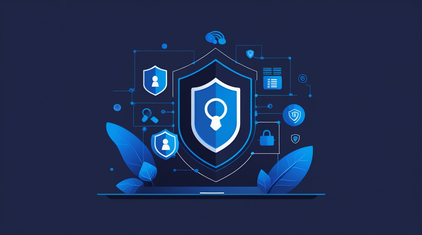 Cyber security background